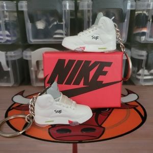 Nike Air Jordan Supreme mini sneakers keychain.